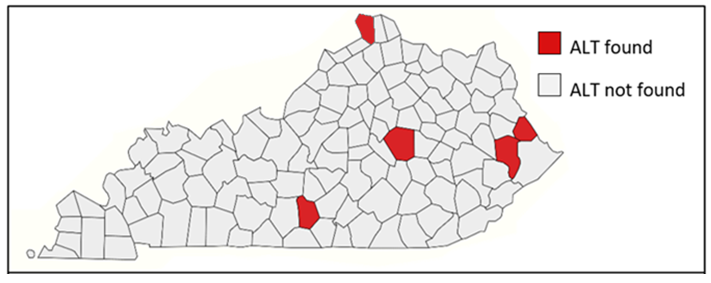 ALT Map 2021: Kentucky