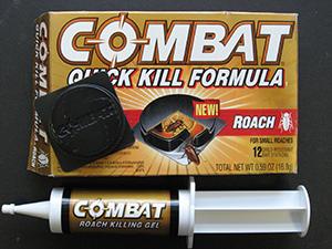 Baits are a very effective way to control cockroaches.