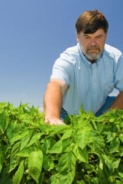 Bessin in field Ric Bessin